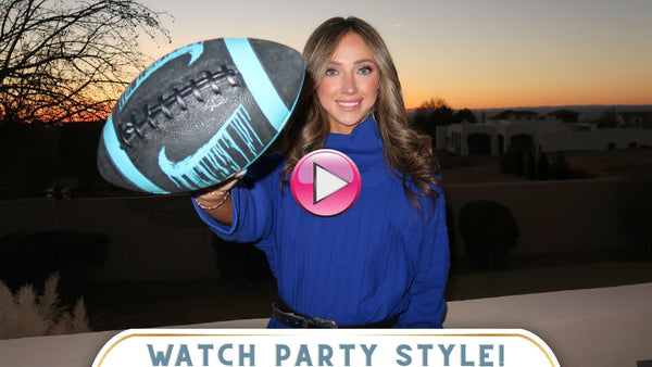 Watch Party Style: Cute, Cozy & Ready for the Snacks