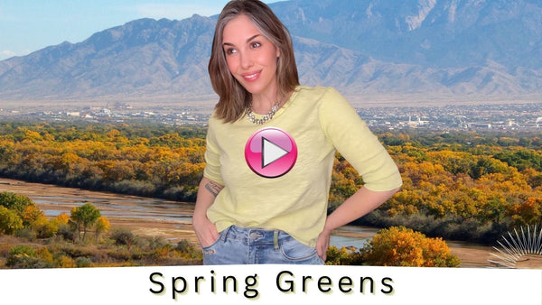 Spring Greens at Gee Loretta!