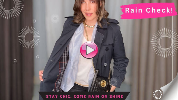 Rain Check: Weatherproof Your Wardrobe Without Sacrificing Style!