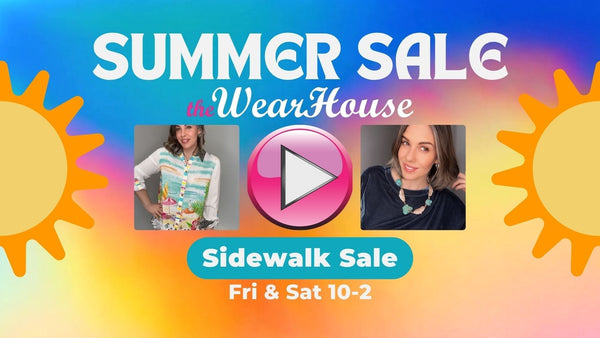 Sidewalk Sale in the WearHouse