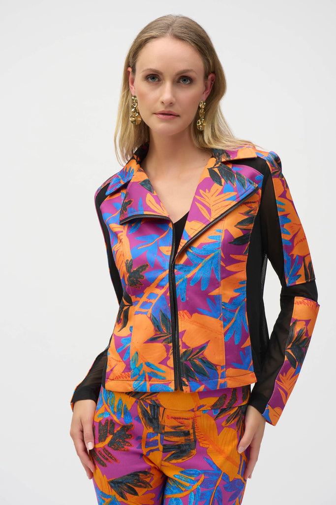 Tropical mesh detail Jacket