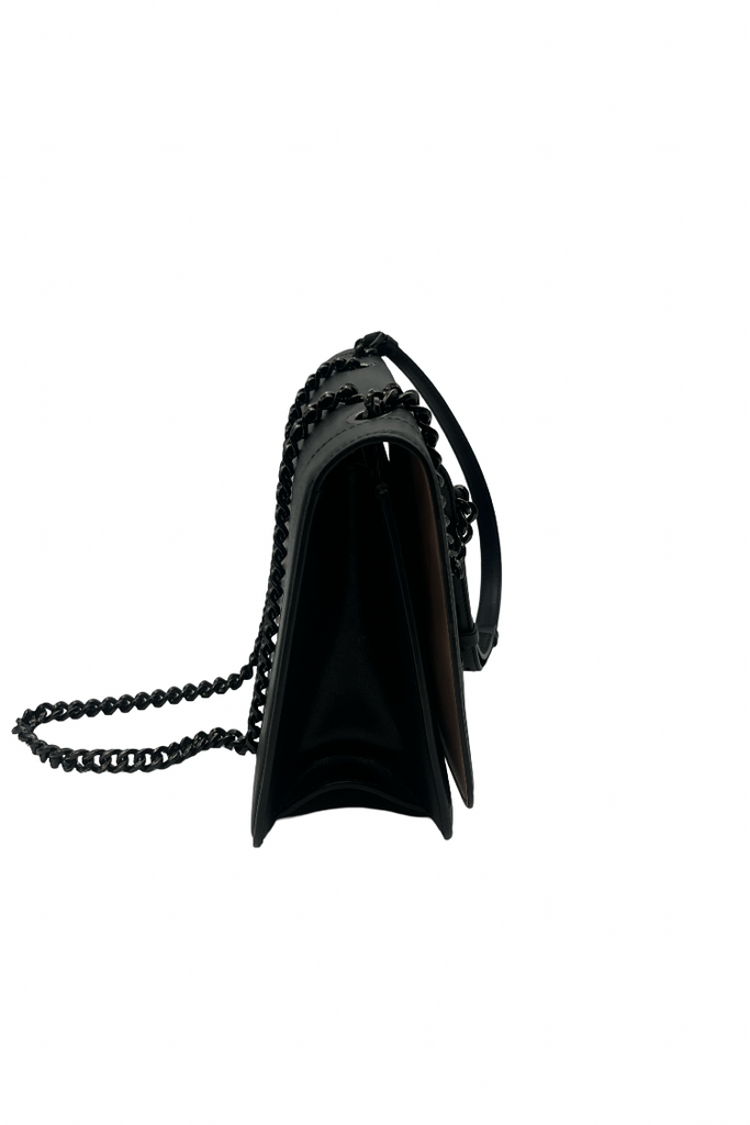 Black Ferragamo Leather Handbag