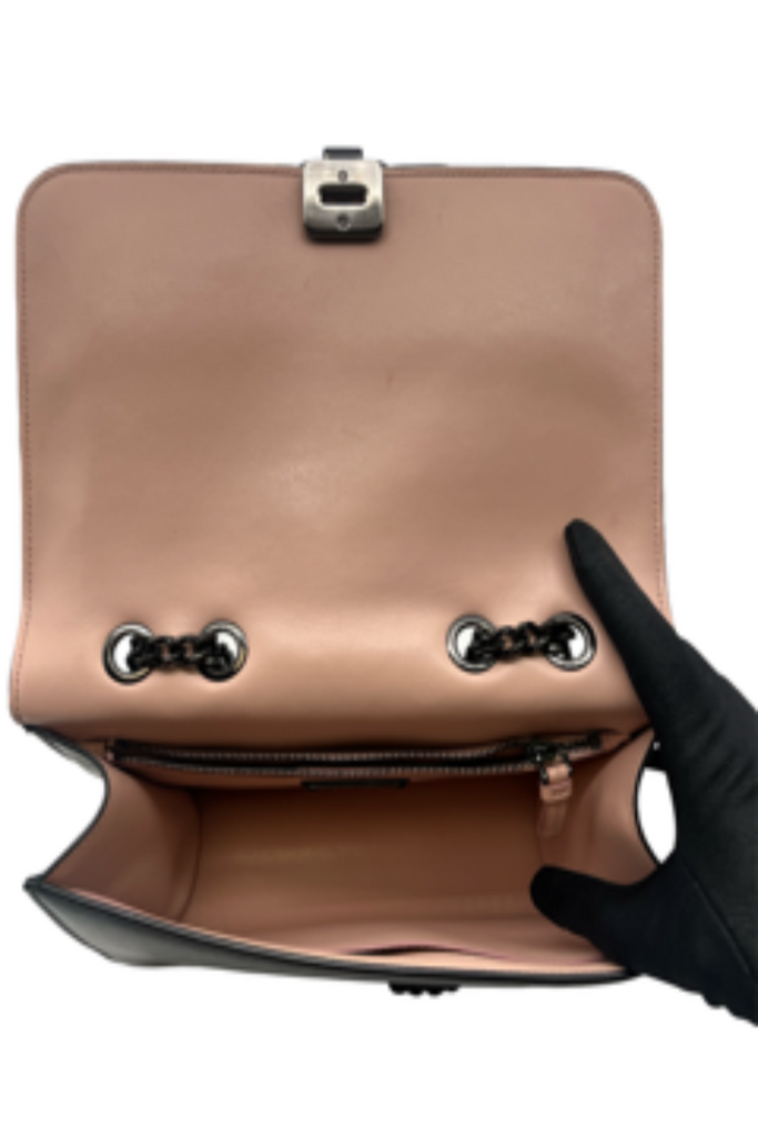 Black Ferragamo Leather Handbag