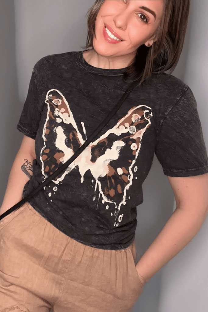"Butterfly" Vintage Tee Shirt