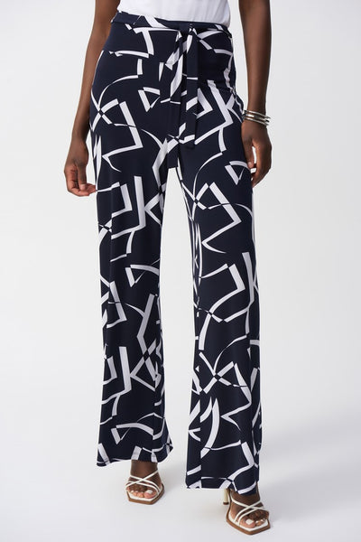 Belted wide leg Pant