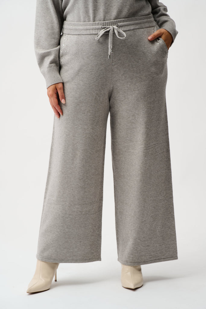 Sweater knit wide leg Pant