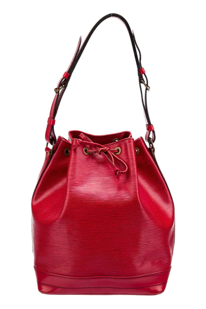 Louis Vuitton Epi Red Bucket Bag