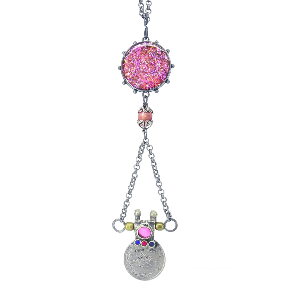 Pink Bling Necklace