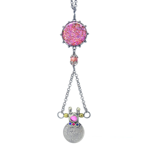Pink Bling Necklace