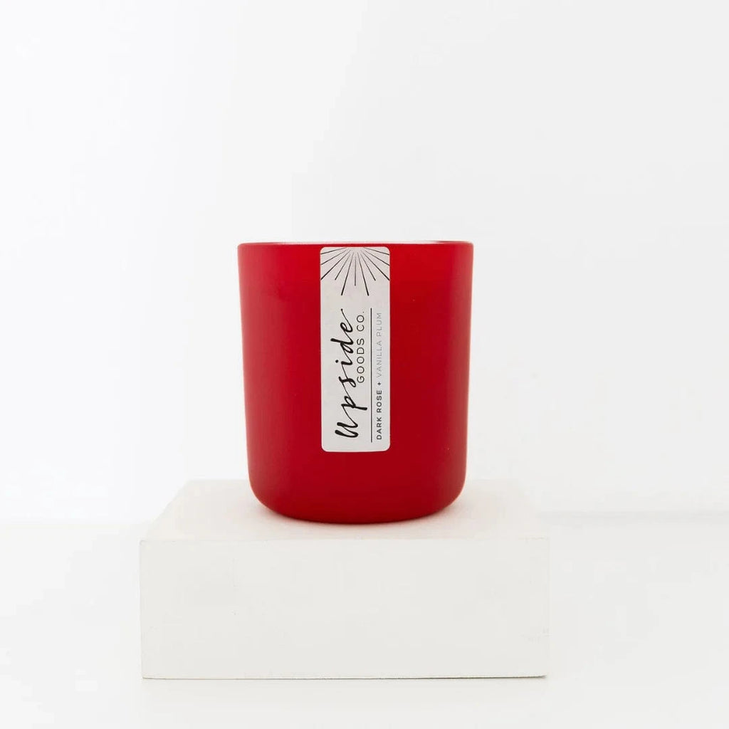Dark Rose + Vanilla Plum Candle