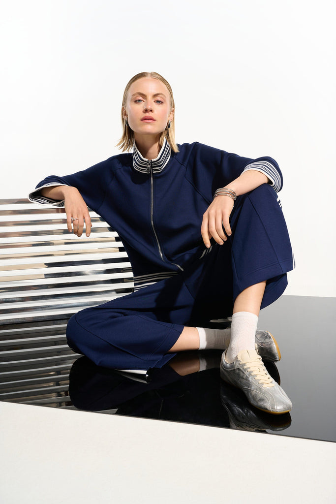 Scuba Jersey Stripe Pant