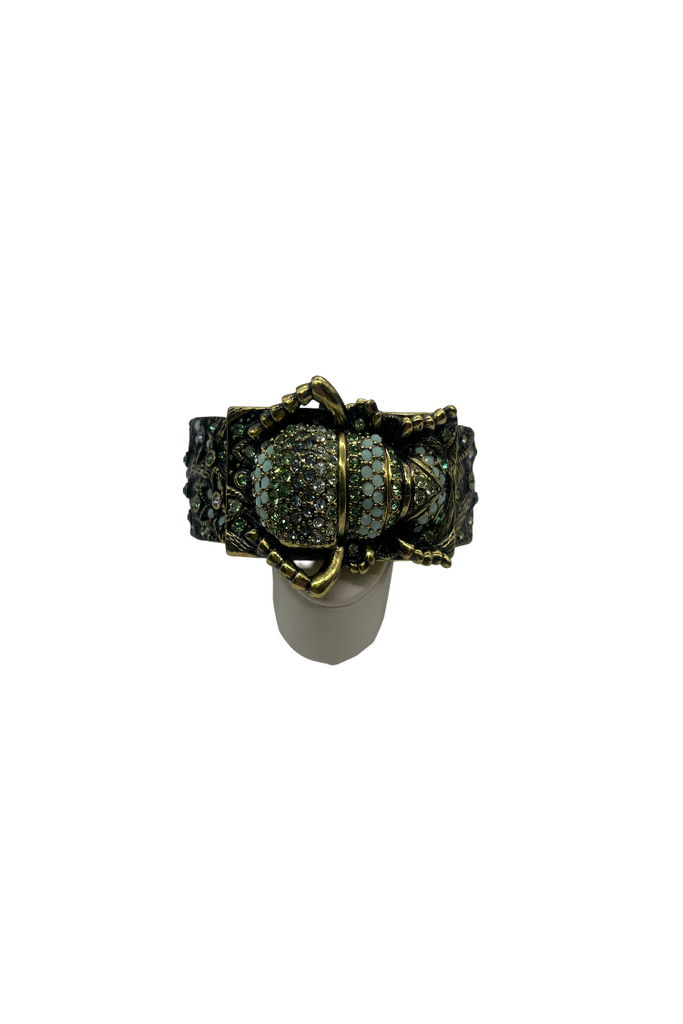 Heidi Daus Scarab Watch Cuff