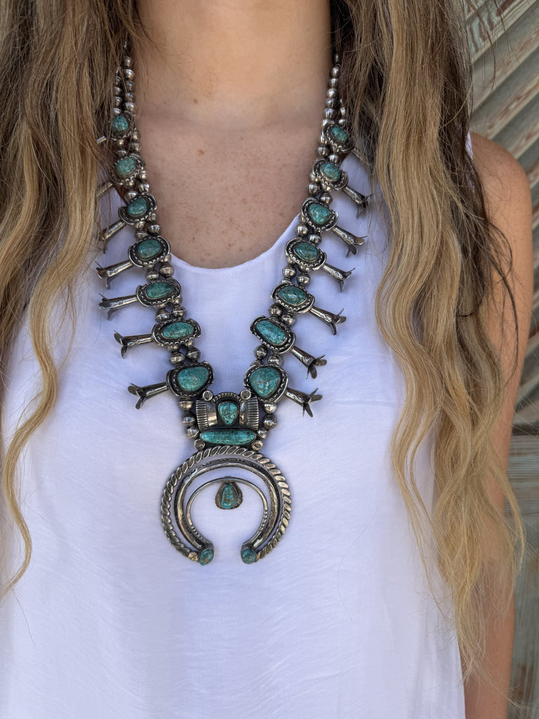 Sterling Silver Squash Blossom