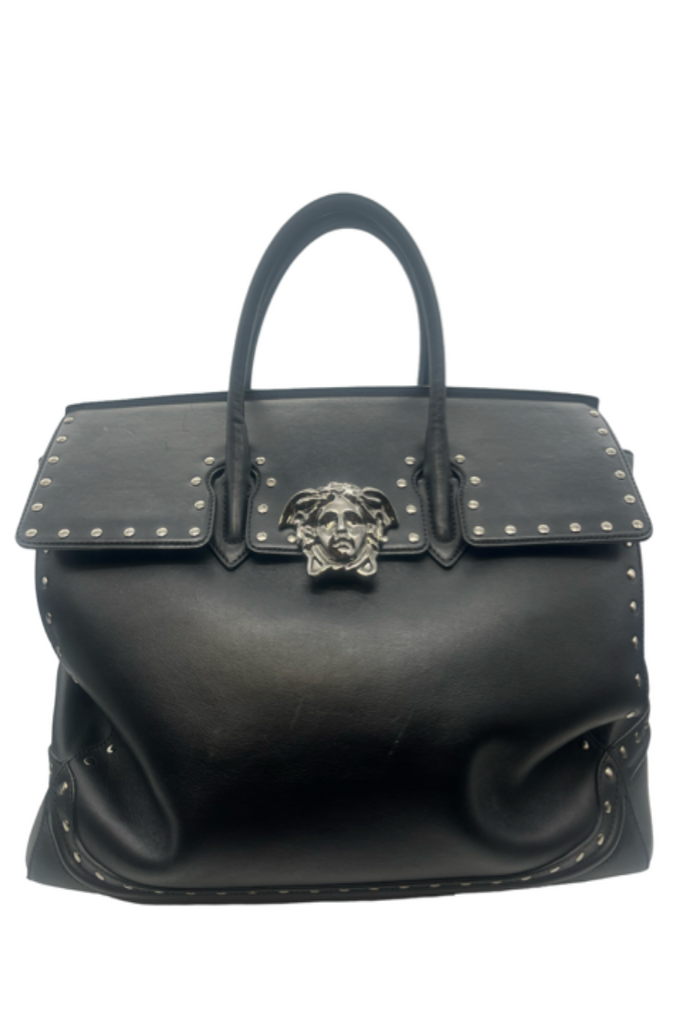 Versace Large Medusa Black Weekender