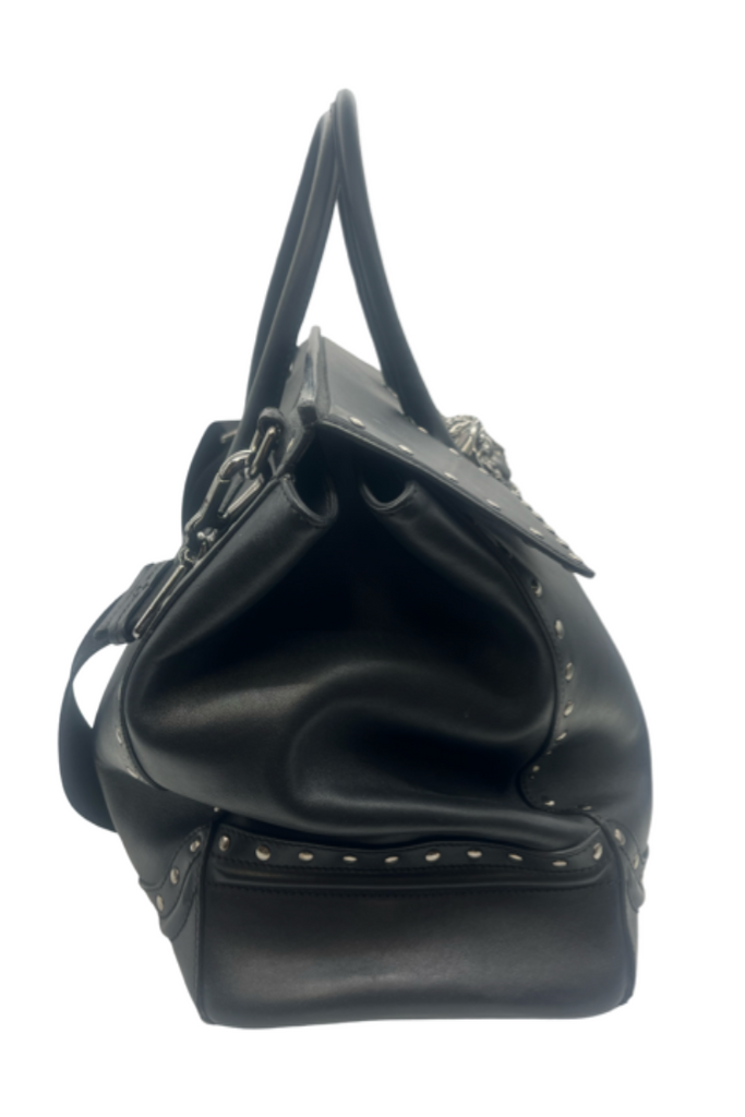 Versace Large Medusa Black Weekender