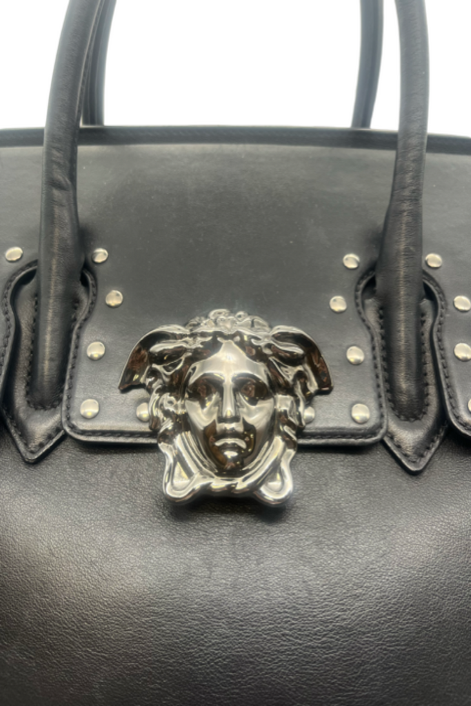 Versace Large Medusa Black Weekender
