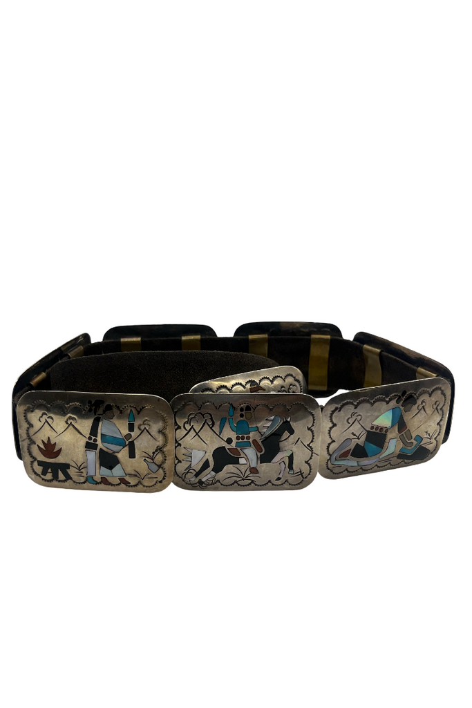 Antique Hopi Storyteller Belt