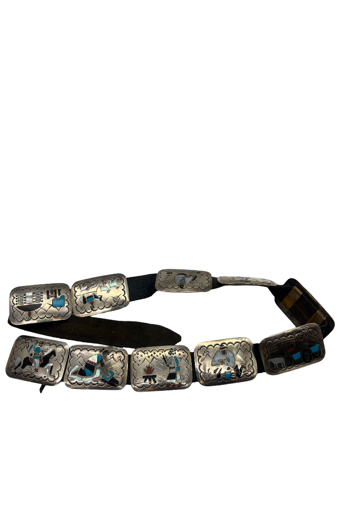 Antique Hopi Storyteller Belt
