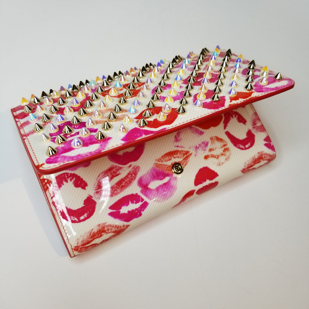 Louboutinwalletstudsandlipsatgeelorettaabq