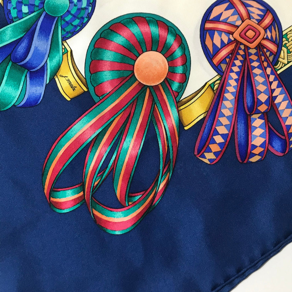 Hermes Rubans Du Cheval Silk Scarf