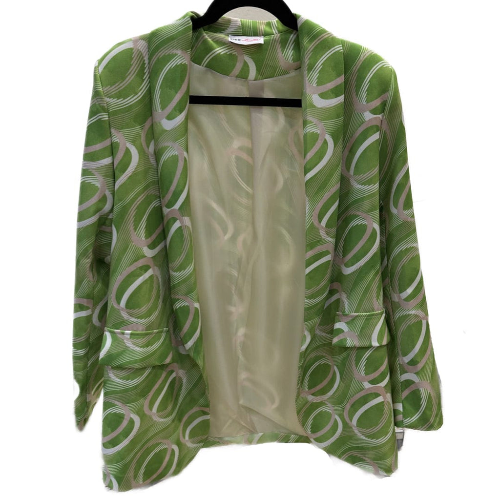 Blazer With Shoulder Pads