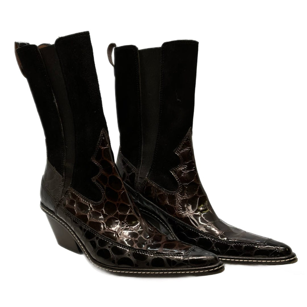 Donald Pilner Boots Brown Size 7