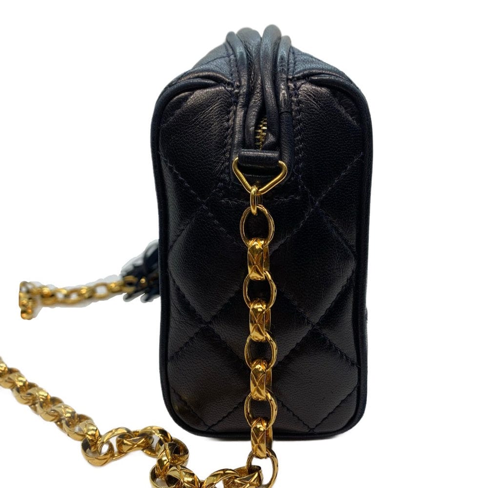 Chanel Rare Croc Hexagon Clutch