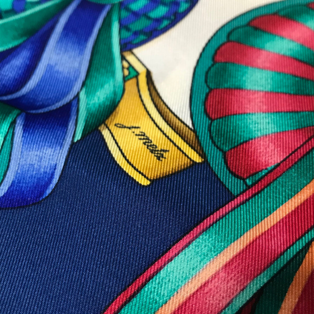 Hermes Rubans Du Cheval Silk Scarf