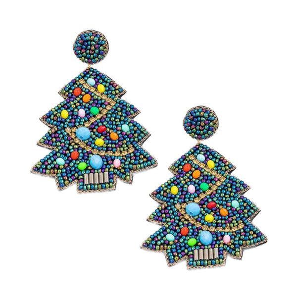 Multicolored Christmas Trees