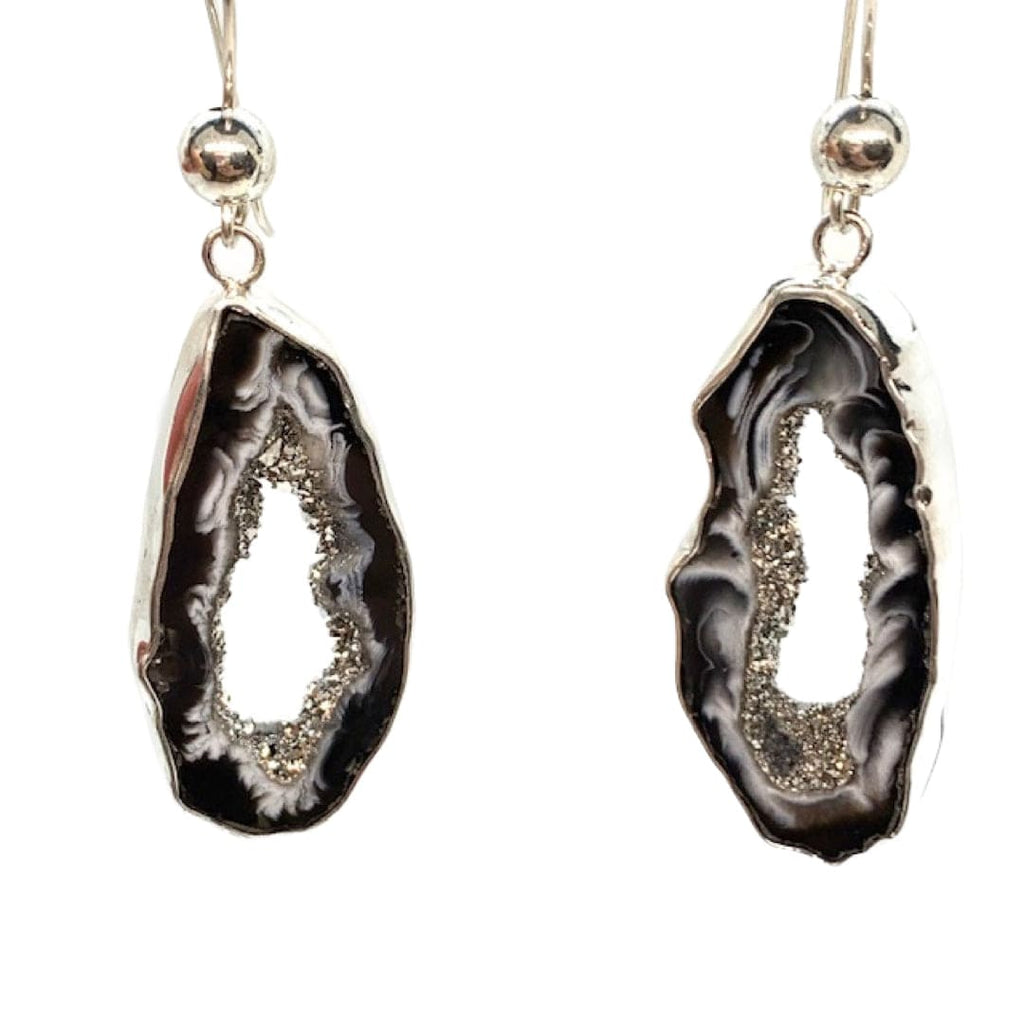 Druzy Drop Earrings