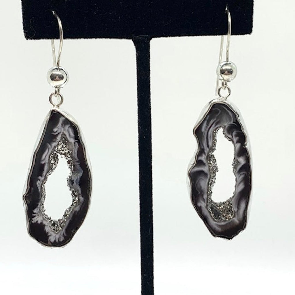 Druzy Drop Earrings