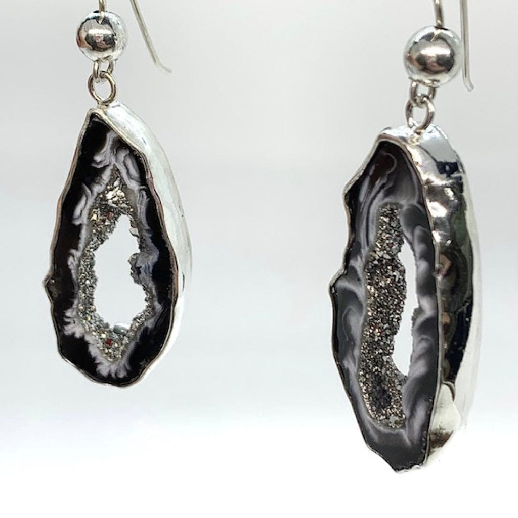 Druzy Drop Earrings