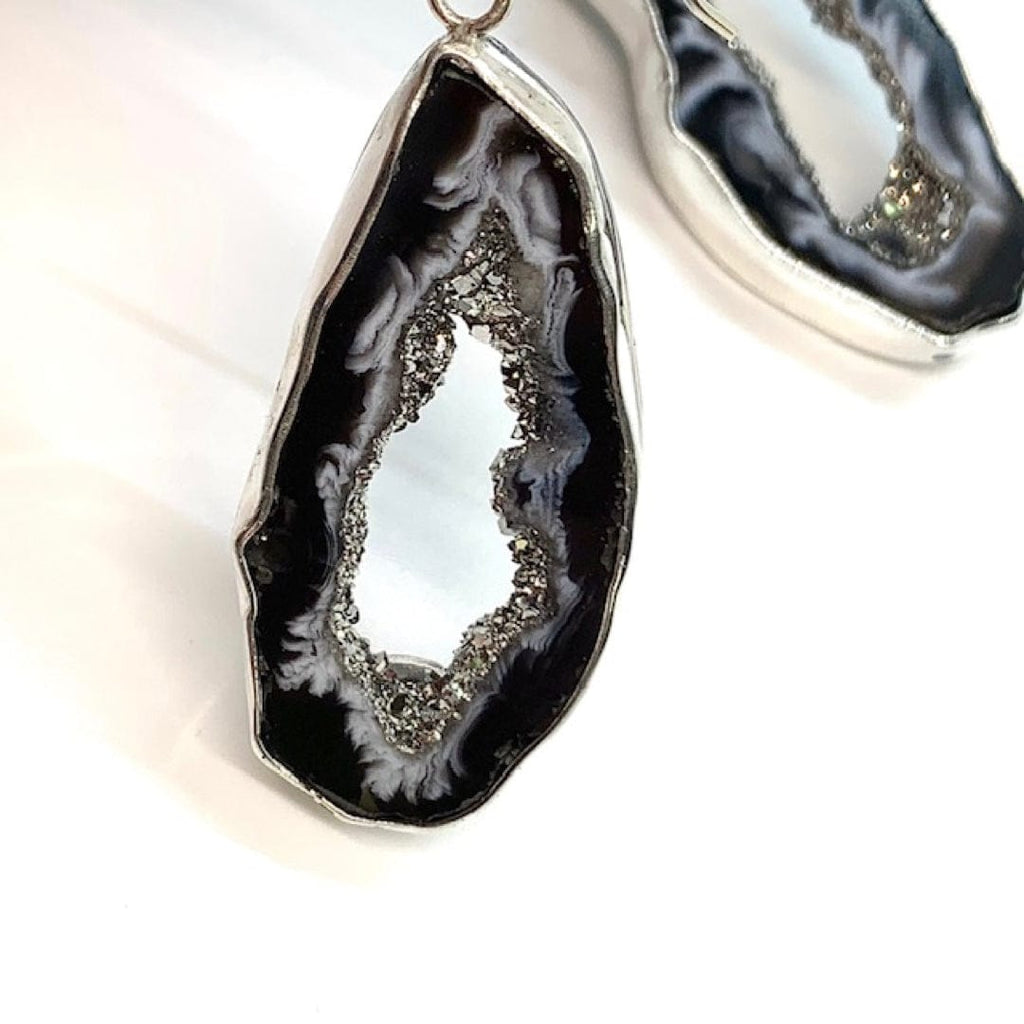 Druzy Drop Earrings