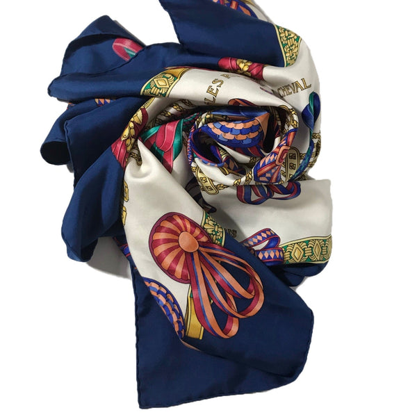 Hermes Rubans Du Cheval Silk Scarf