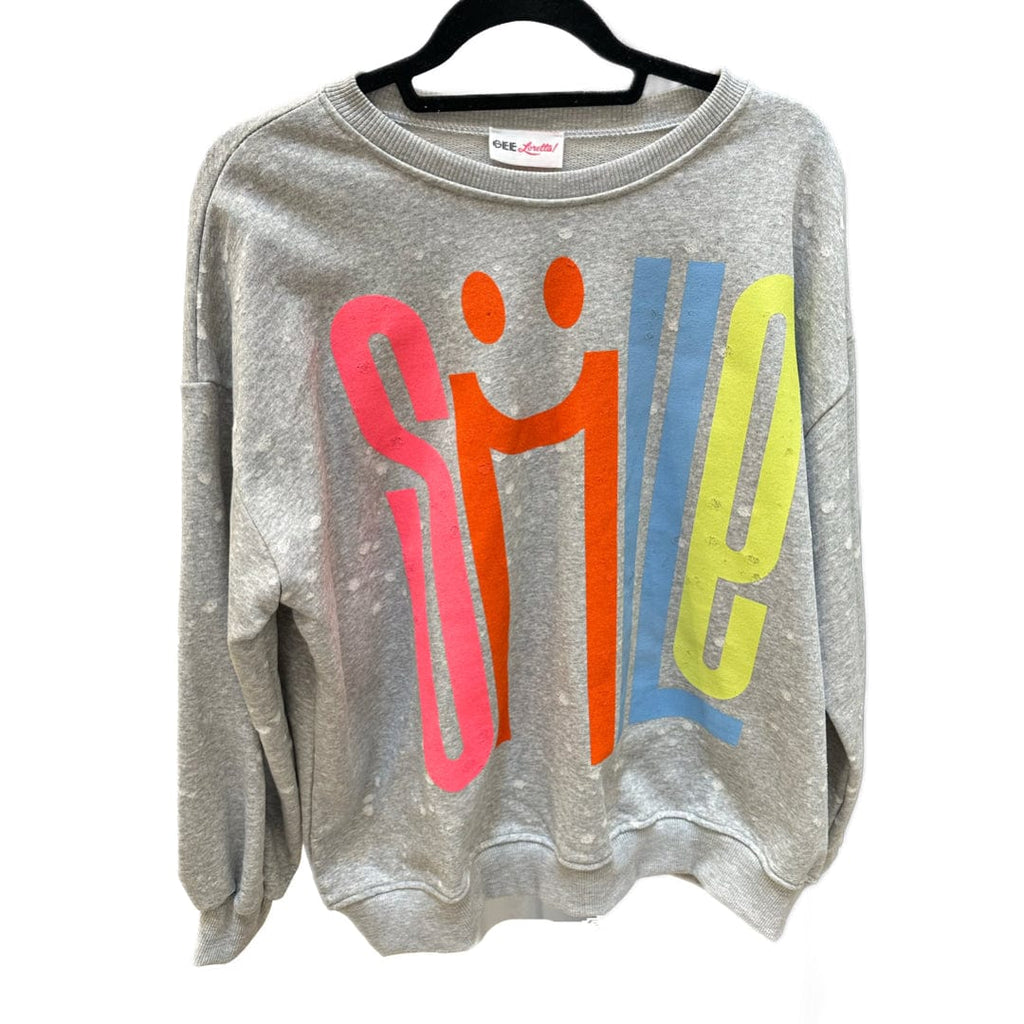 Grey Smile Sweatshirt