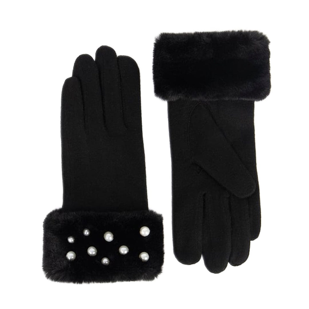 Jasmin Fingerless Glove Black