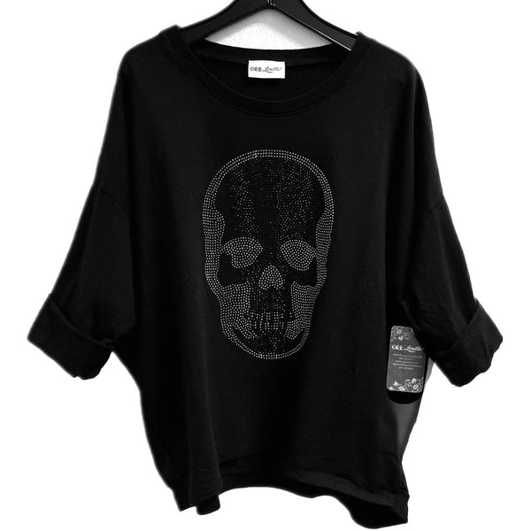 Sweatshirt with Skull