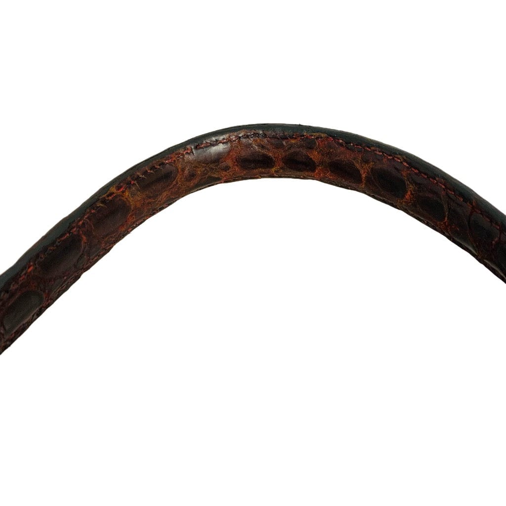 Hermes Vintage Alligator Kelly Sellier Satchel