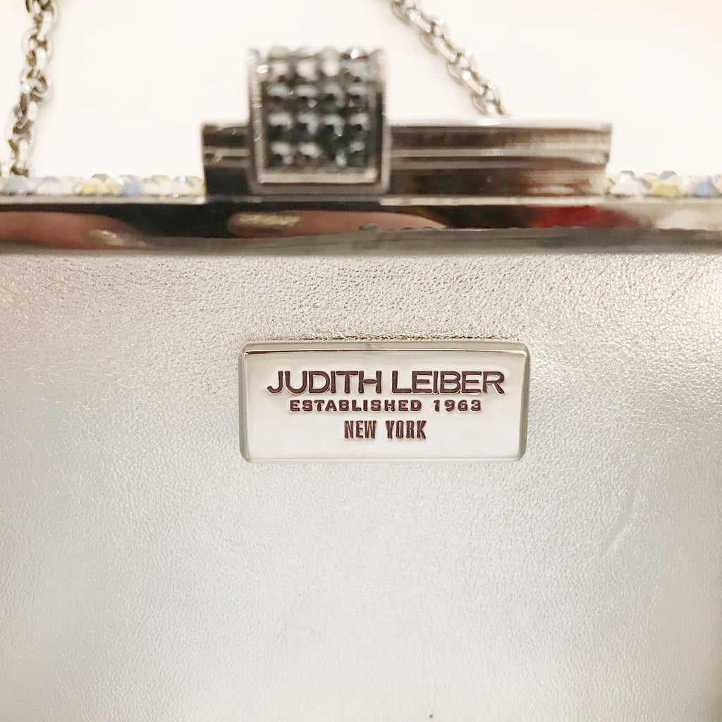 Judith Leiber Paparazzi Leopard spotted clutch