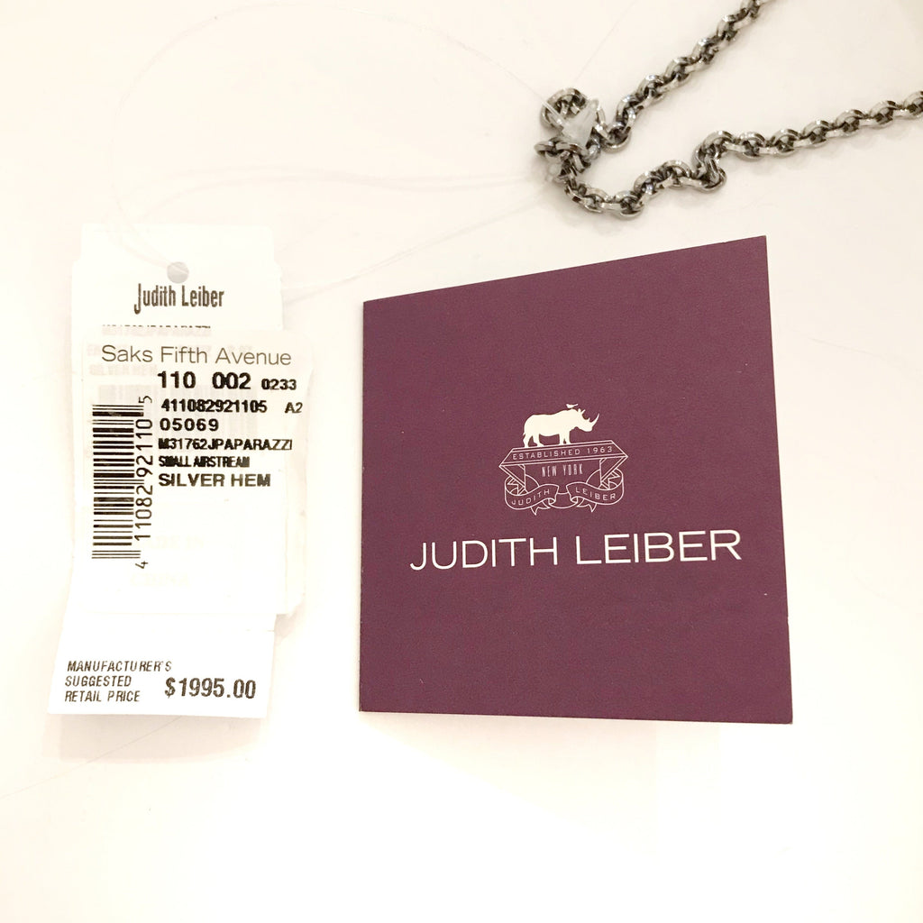 Judith Leiber Paparazzi Leopard spotted clutch