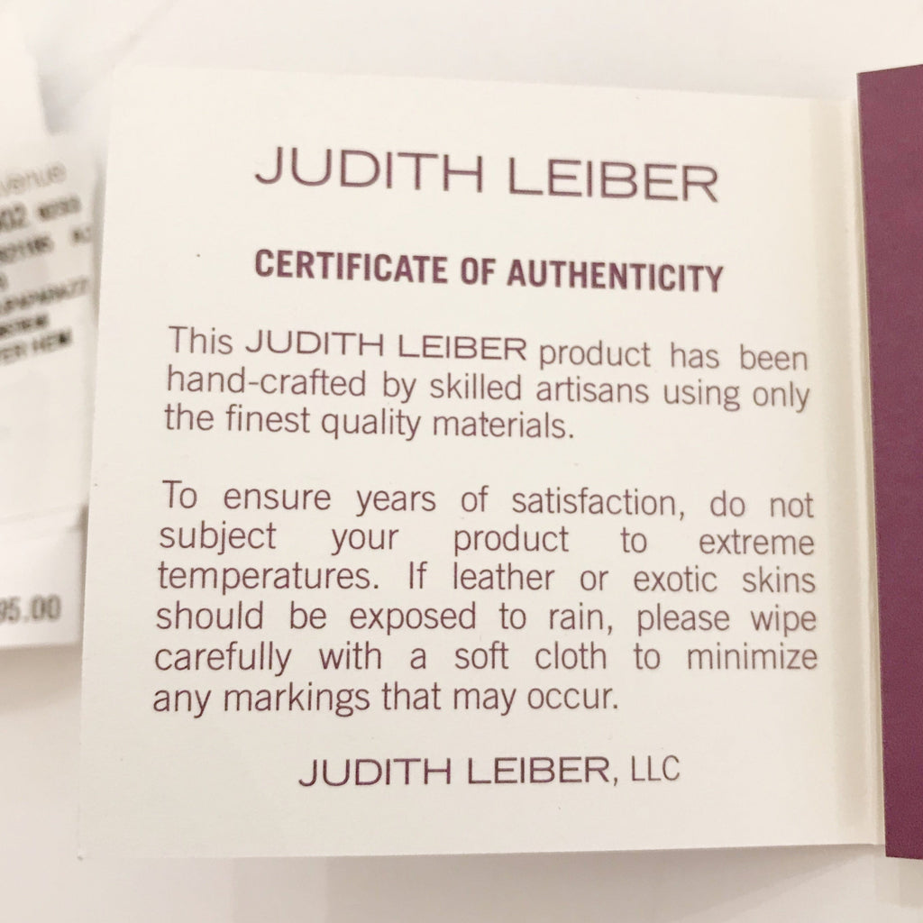 Judith Leiber Paparazzi Leopard spotted clutch