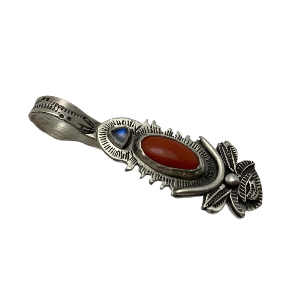 Solid Sterling Silver Heart With Open Hook Bale