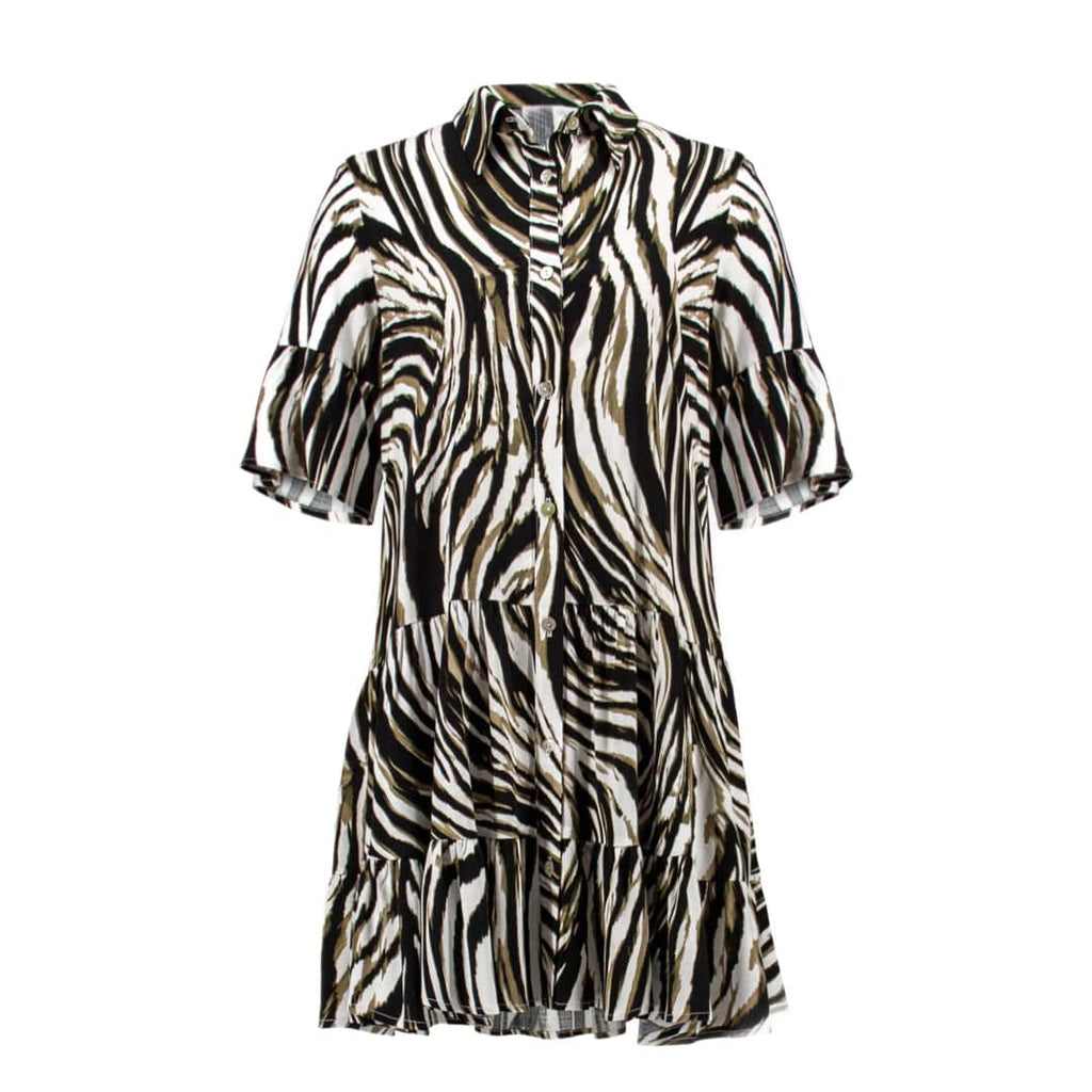 Joseph Ribkoff Black And White Dress