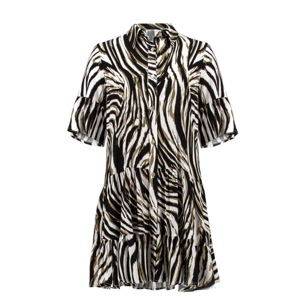 Joseph Ribkoff Black And White Dress