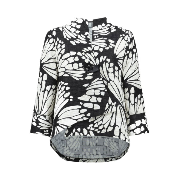 Joseph Ribkoff Black And White Jacket