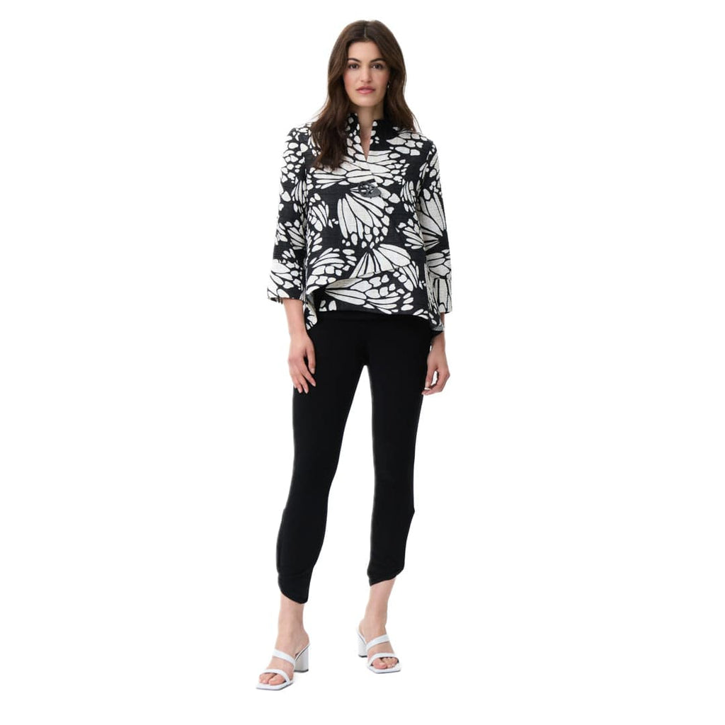 Joseph Ribkoff Black And White Jacket