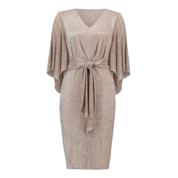 LDS Full Sleeve Tie Front Dress