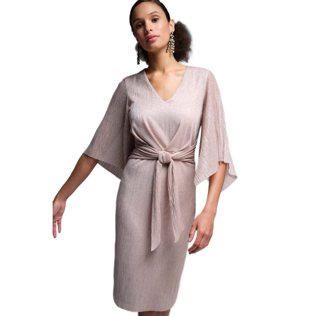 LDS Full Sleeve Tie Front Dress