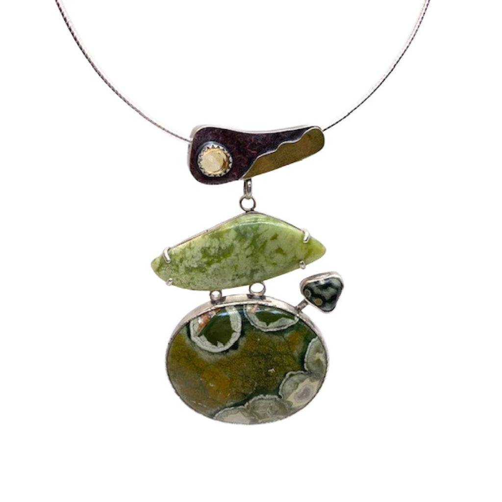 Melodie Owen Jasper Necklace
