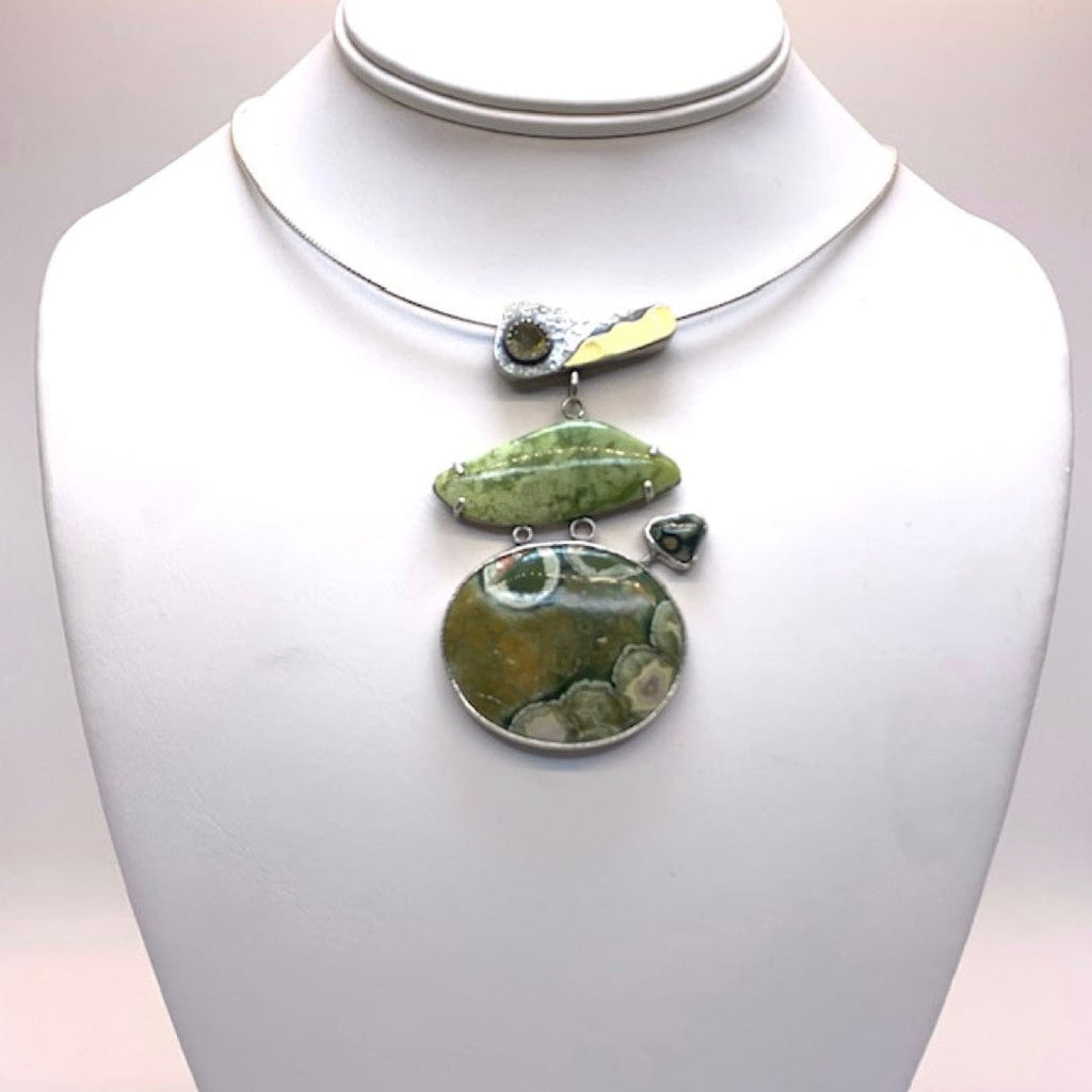 Melodie Owen Jasper Necklace